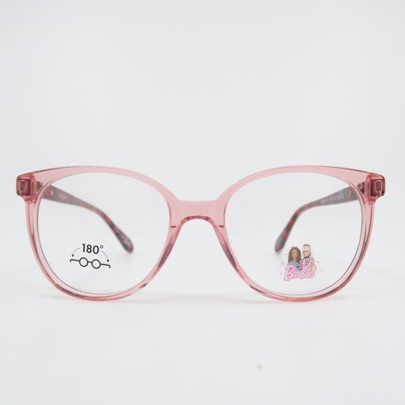 Barbie BAAA028 C71 47mm Pink Transparent Latest Model, New Girl's Eyeglasses.